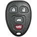 Keyless2Go Replacement for New Keyless Entry Remote Car Key Fob for Select Malibu Cobalt Lacrosse Grand Prix G5 G6 Models That use 15252034 KOBGT04A Remote