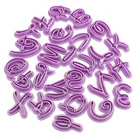 26 Pcs Alphabet Letter Cookie Cutters Cake Decorating Sugarcraft Chocolate Mould