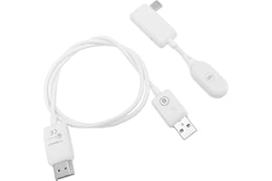ciciglow Wireless HDMI Adapter Type C to HDMI, USB C Display Adapter Transmitter Receiver, 50m 1080P 60Hz Wireless Video Exte