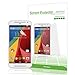 Moto G 2nd Gen Screen Protector, amFilm® Anti-Glare/Anti-Fingerprint Screen Protector for Motorola G 2nd Generation 2014 (3-Pack) [Lifetime Warranty]
