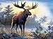 Buffalo Games Hautman Brothers, Northwoods Moose - 1000pc Jigsaw Puzzle