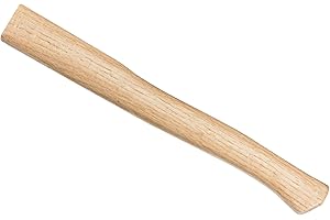 CoCud Axe Handle Replacement, 40cm/16 Oak Wood Flat Comfort Grip Wooden - (Applications: for Hatchet Hammer Oval Eye)