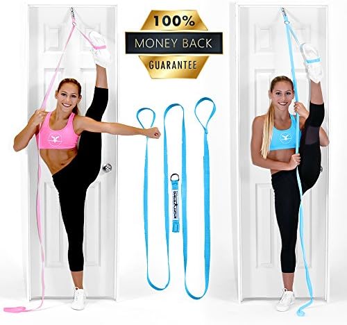 STUNT STAND BEST SELLING Door Flexibility &amp; Stretching Leg Strap - Great for Cheer, Dance, Gymnastics or ANY Sport! FREE How-To-Use Links Included …