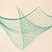 Bilipala Rustic Decorative Fishing Net Wall Decor Nautical Style Wall Hangings Ornaments, Aqua