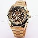 MaDong Men's Golden Automatic Mechancial Wrist Watch