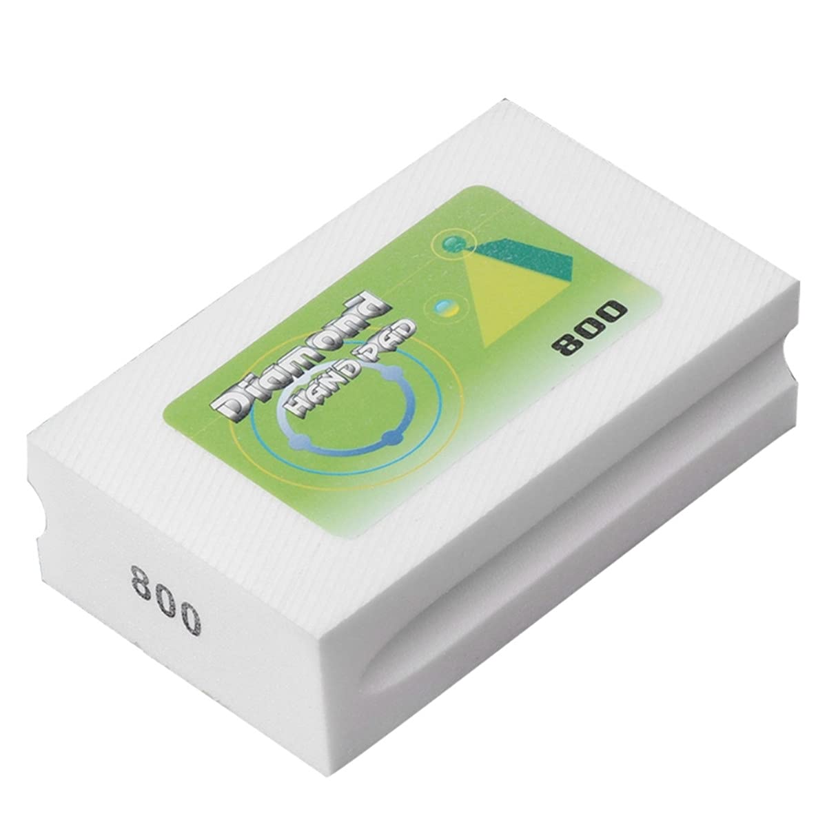 EsportsMJJ 95 * 58mm 60-3000 Grit Diamond Hand Pad For Granite Concrete Marble Glass Polishing - 800#