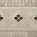 2 X 4 Crema Marfil Marble Polished & Beveled Brick Mosaic Tile - 6
