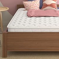 Signature Sleep 6" Hybrid Coil Mattress, Twin, White