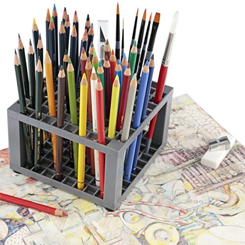 Creative Mark Brush Crate Multi Bin Paint Brush Organizer Artist
