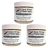 Tea Tree Therapy Eucalyptus Australian Chest Oil, Lavender Peppermint and Tea Tree, 2 Ounce (3-Pack)