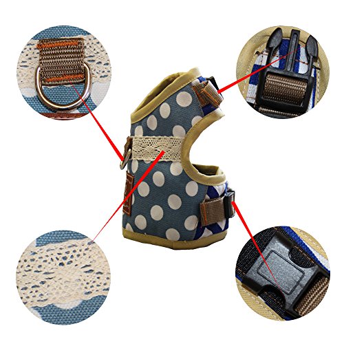 image for Pet Club No Pull Adjustable Dog Vest Harness and Leash Set for Walking