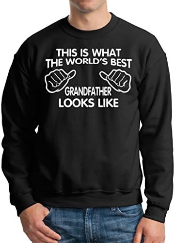 Worlds Best Grandfather Sweater Grandpa Sweatshirt