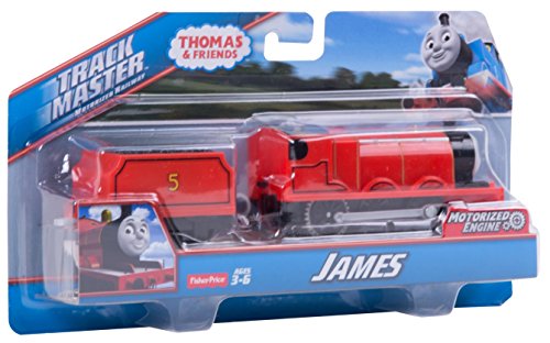 Thomas & Friends Motorized Graffiti James Toy Train With Tender Cargo Car