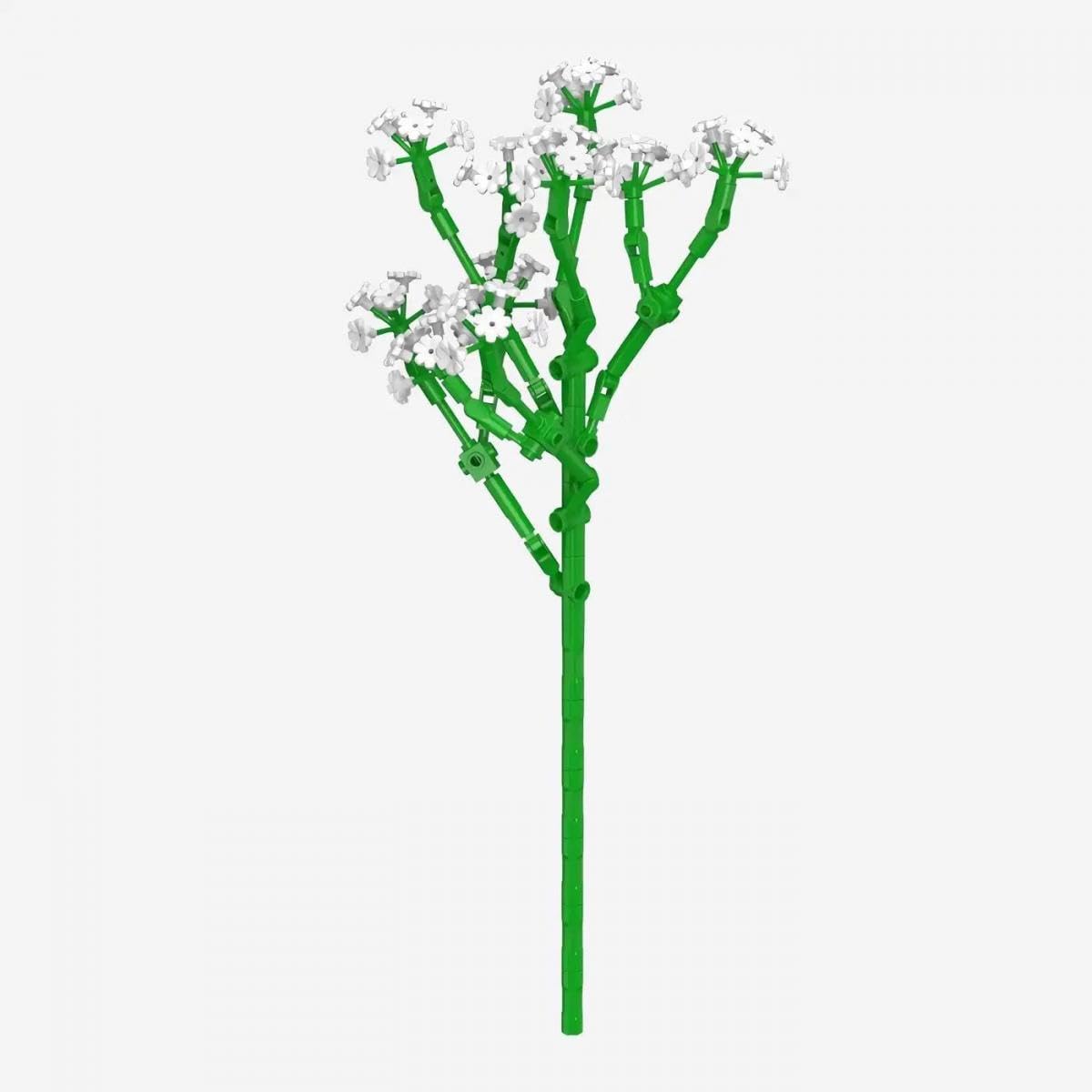 BlueBrixx Pro 108727 โ Gypsophila made of clamping blocks with 146 building elements โ image 1