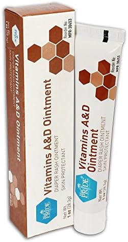 MedPride Vitamin A &amp; D Ointment 1 oz Tube (Case of 72 Individually Boxed)