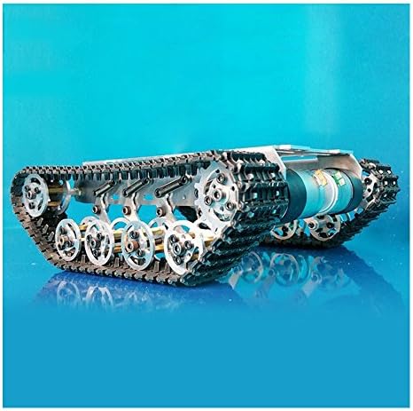 Tank Track Suspension System Aluminum Alloy Chassis Intelligence RC Track Chassis Shock Absorption Chassis