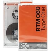 RTM C60 | Type One 60 Minute Blank Music Cassette | Ideal for Audio Recording | Studio Quality | Single Cassette