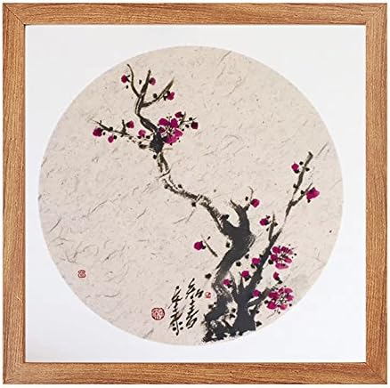 FR002 Hmay Wood Frame 36.2 cm (14.3 in) Suitable for 33 cm (12.99 in) Shikishi (Price for 1 Frame + 10 Sheets Soft Shikishi)