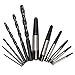 GORCHEN Damaged Screw Extractor Set Remove Stripped or Broken Screws Bolt Fastener Easy Out with Right Handed Boring Drill Bit Set
