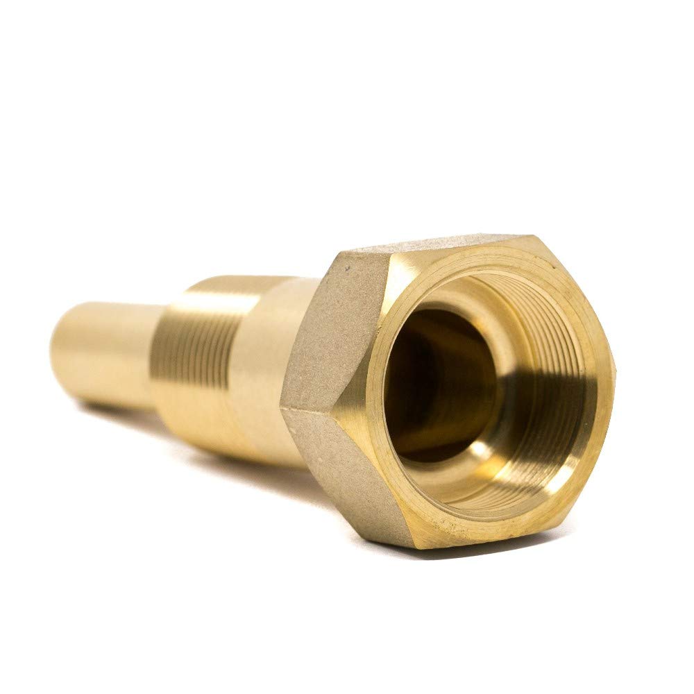 PIC Gauge TWB35LAG 31/2 Stem Length 3/4″ NPT Lagging Style Brass