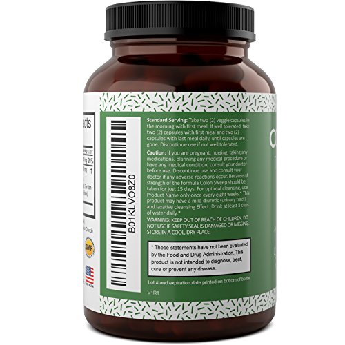 image for Natural Vore's Colon Detox & Weight Loss Benefits with Digestive Enzym