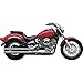 Cobra Boulevard Lo Boy Shotgun Complete Exhaust System for Yamaha V-Star 1100 - Yamaha XVS1100A V Star 1100 Classic 2000-2009