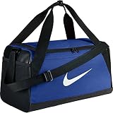 Nike Brasilia Training Duffle Bag Game Blue/Black/White, One Size
