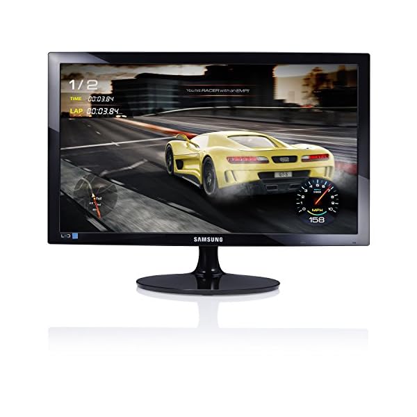 Samsung S24D330H - Monitor para PC Desktop  de 24" (1920 x 1080 pixeles, Aspecto 16:9, LED, Full HD, 1 ms, 1000:1), Negro