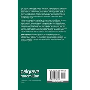 Economic Inequality and Policy Control in the United States
