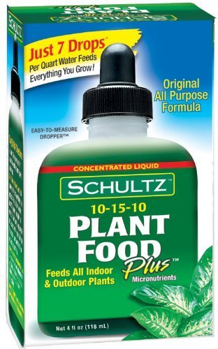 Schultz All Purpose 10-15-10 Plant Food Plus, 4-Ounce [2- Pack] (Best Fertilizer For Mother Plants)