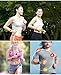Bomxy Fitness Tracker Watch, Simply Operation Walking Running Pedometer with calorie burning and steps counting by (Blue)