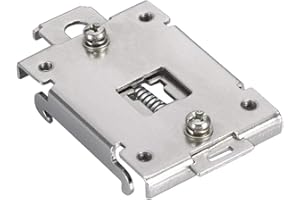 DIYDEG 35mm Rail Mounting Bracket, Relay Mounting Rail Mounting Rail, 1PCS DIN Rail for Single Phase Solid State Relay Relay Rail Mounting
