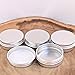 1oz screw Top Round Tin Containers for Crafts Cosmetics Candles Geocaching (12)