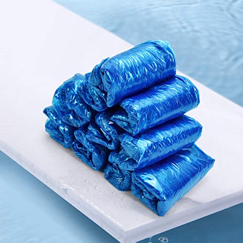 Timoo Plastic Oversleeves Protector, 100 Pcs Disposable Arm/Sleeves Covers Waterproof Protector, 15.7 Inches
