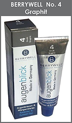 Berrywell Augenblick GRAY - GRAPHITE (No. 4) GREY Tint Hair Dye from Germany ~ BUY 6 COLORS - GET 1 FREE by Berrywell