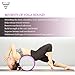 Forbidden Road Yoga Wheel Exercise Wheel Prop for Release Tight Chest and Shoulders Deepen Back Bend Stretching and Improving Yoga Poses and Flexibility Balance and Core Strength