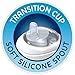 Chicco Soft Silicone Spout Transition Sippy Cup 7oz 4m+ Blue