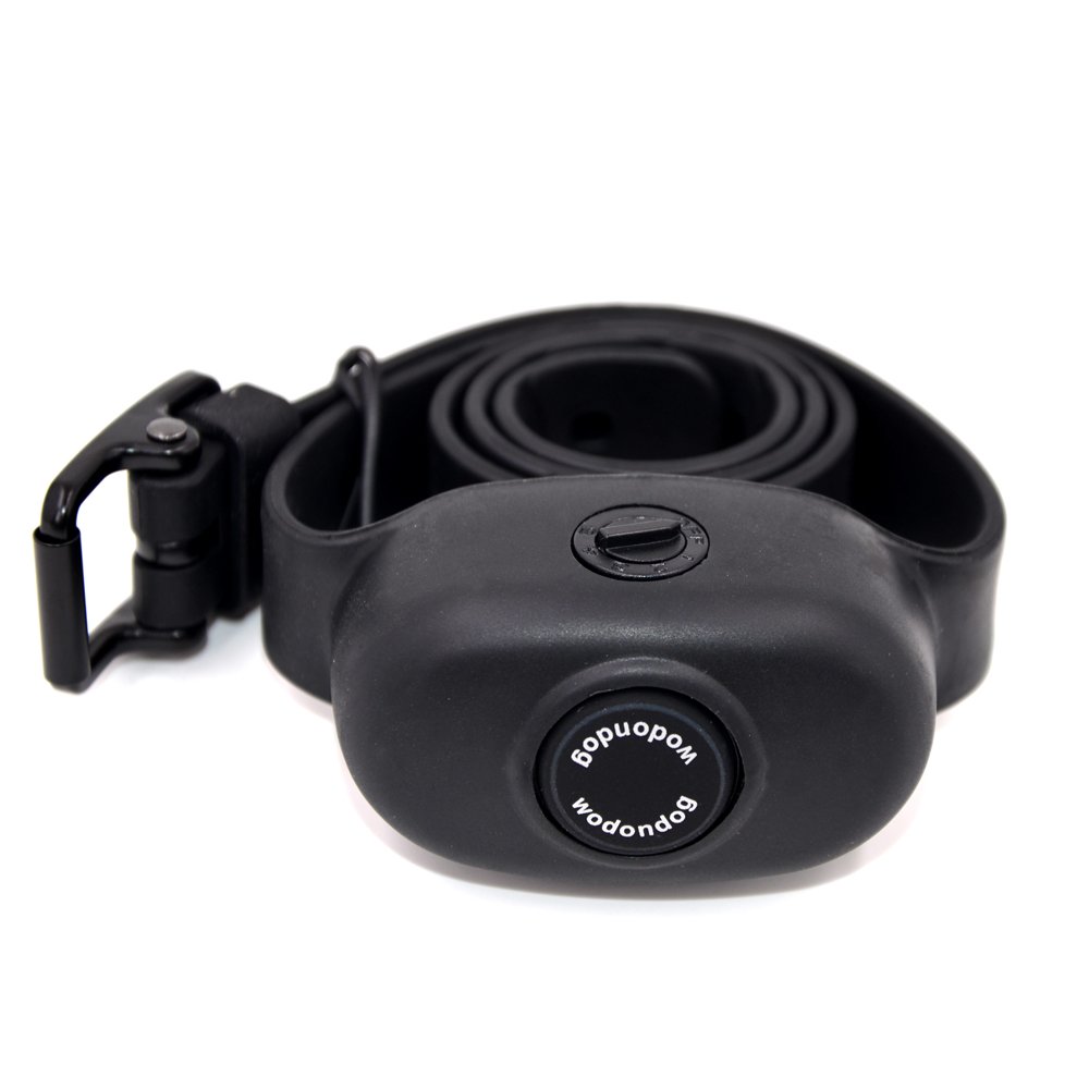 Wodondog Aucun Collier d\'écorce avec la Vibration de Beep Inoffensif Shock Rechargeable Dispositif Anti-aboiement de Contrôle pour Le Petit Chien Moyen Grand