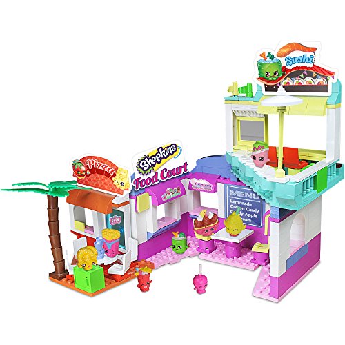 Shopkins World Kinstruction Buidable Food Court Playset Toys for Girls