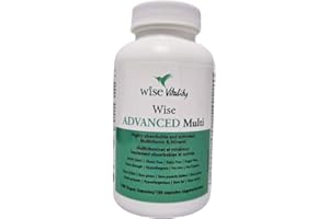 Wise Advanced Multivitamin – Daily Multivitamin Supplement for Adults, Immune & Energy Support, Vegan Capsules, Vitamins & Mi