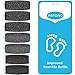 7 Pack Include 3 Extra Coarse & 2 Regular Coarse & 2 Soft Touch Replacement Roller Refill Heads Compatible with Amope Pedi Pefect Electronic Foot File