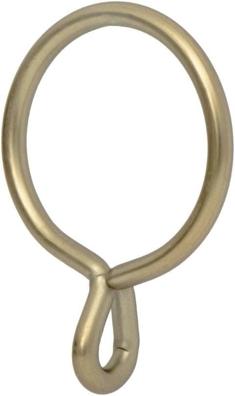 Window Treatment Hardware - Ivilon Drapery Eyelet Curtain Rings - 1.7