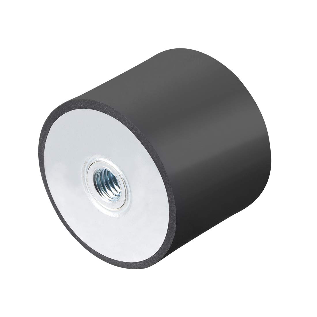 sourcing map 50 x 40mm M10 Thread Female Rubber Mounts,Vibration Isolators,Replaces Anti Vibration Pads Flat Silentblock Base Block