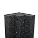 Foamily XL Column Acoustic Wedge Studio Foam Corner Block Finish Corner Wall in Studios or Home Theater (8 Pack)