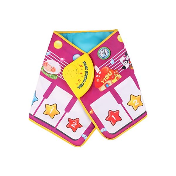 PROACC-Piano-Playmat-Kids-Piano-Keyboard-Music-Playmat-Toy-Large-Size-39-14-Inches-Funny-Dancing-Mat-for-Babies-Toddler-Boys-and-Girls-Gift PROACC Piano Playmat, Kids Piano Keyboard Music Playmat Toy, Large Size (39 * 14 Inches) Funny Dancing Mat for Babies…