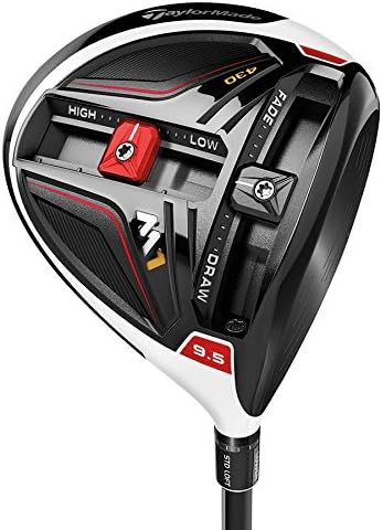 TaylorMade Men's M1 430cc Golf Club Driver, Right Hand, Graphite, Stiff, 10.5 Degree, Mitsubishi Shaft