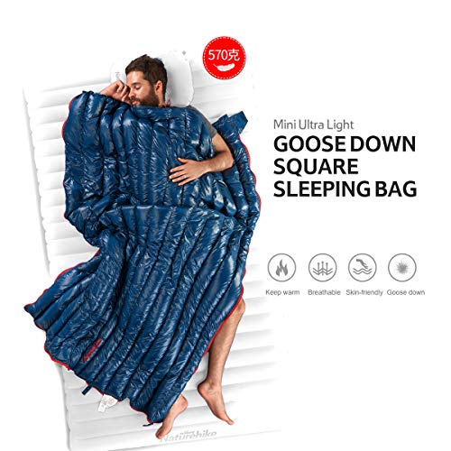 Naturehike 1.26lbs Ultralight 800 Fill Power Goose Down Sleeping Bag