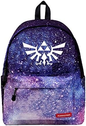 YOYOSHome Luminous Japanese Anime Cosplay Daypack Bookbag Shoulder Bag Backpack School Bag (The Legend of Zelda 1)