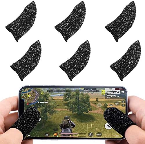 Newseego Mobile Game Controller Finger Sleeve Sets 6 Pack 