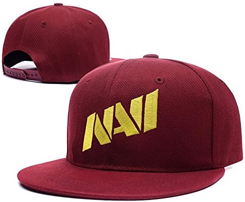 DEBANG NaVi Natus Vincere Logo Adjustable Snapback Embroidery Hats Caps - Red